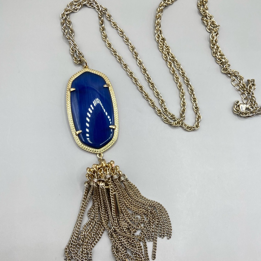 Kendra Scott Navy Cats Eye Rayne